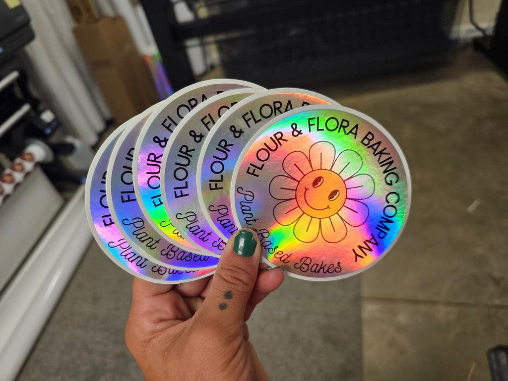Holographic Stickers