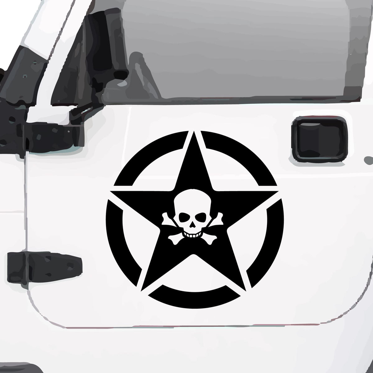 Military star decals