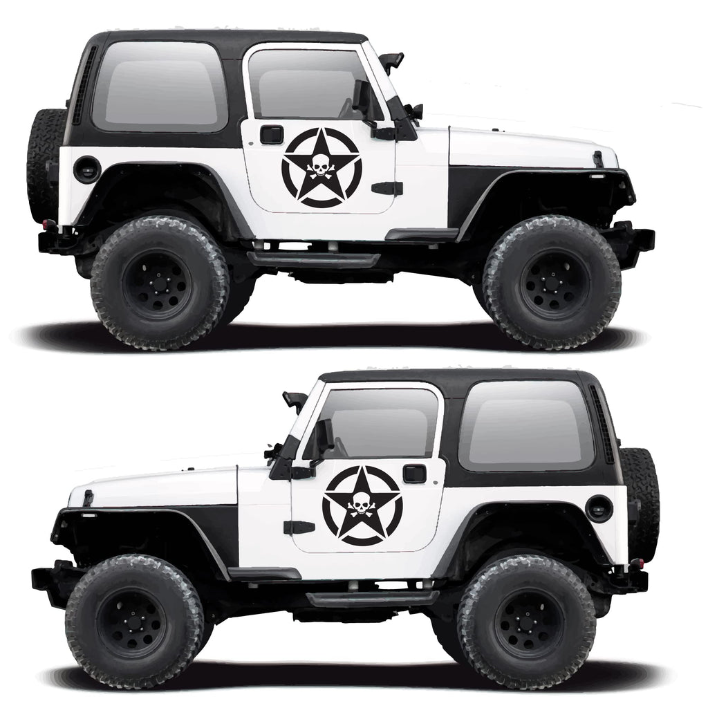 Military star decals