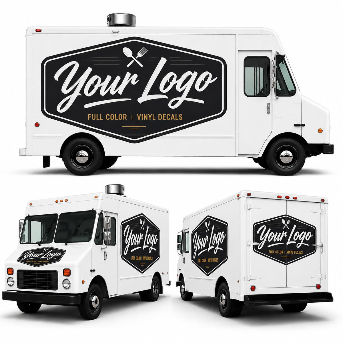 Custom Food Truck Logo Decals