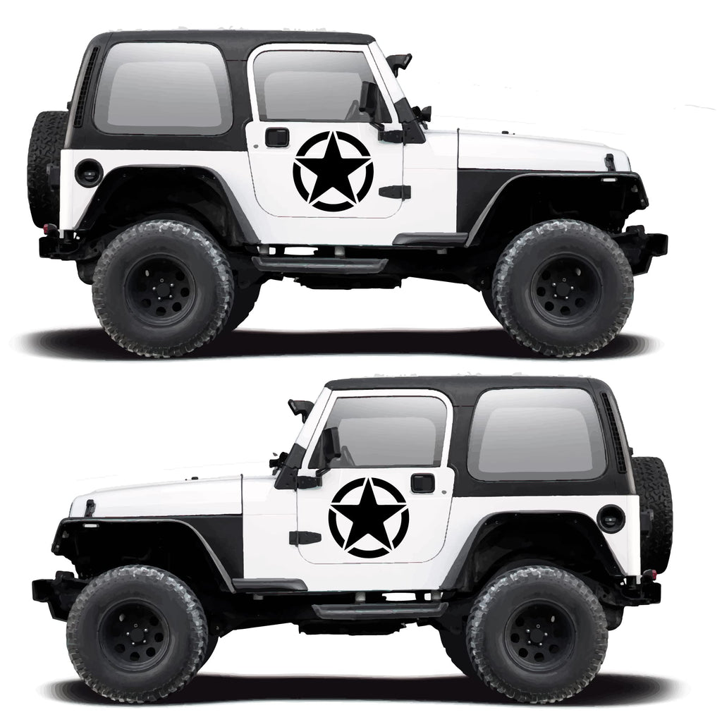 Military star decals