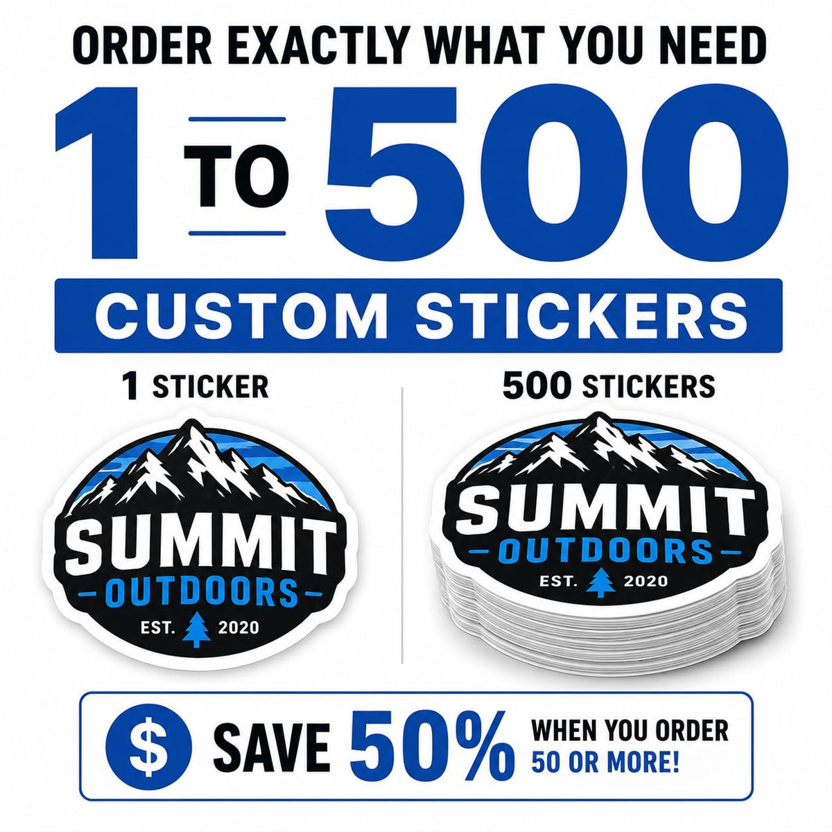 Large Custom Vinyl Decals