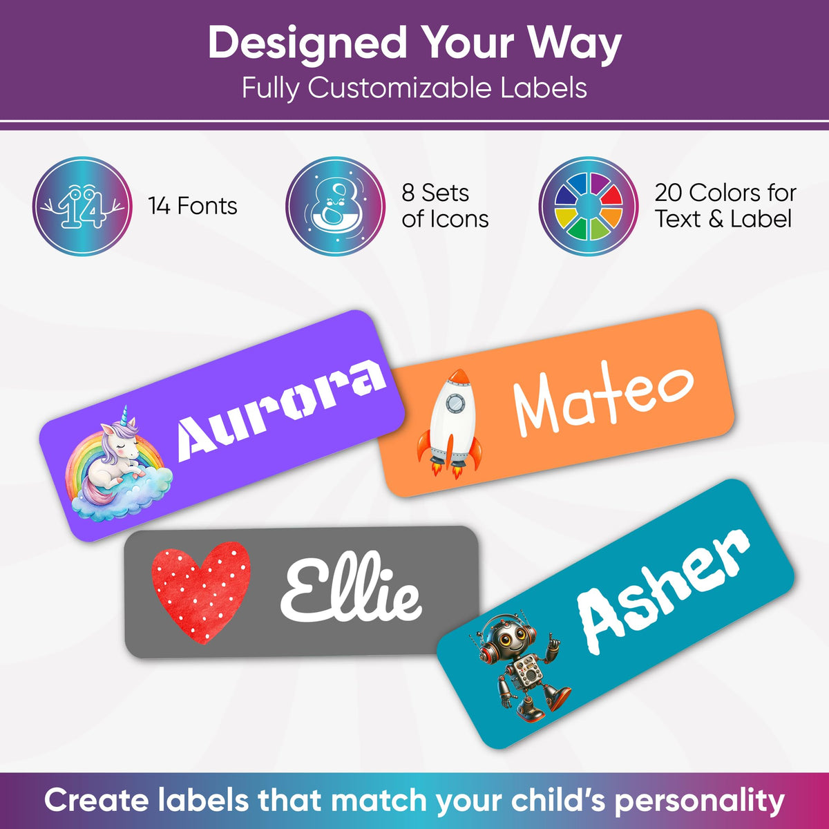 Custom Name Labels