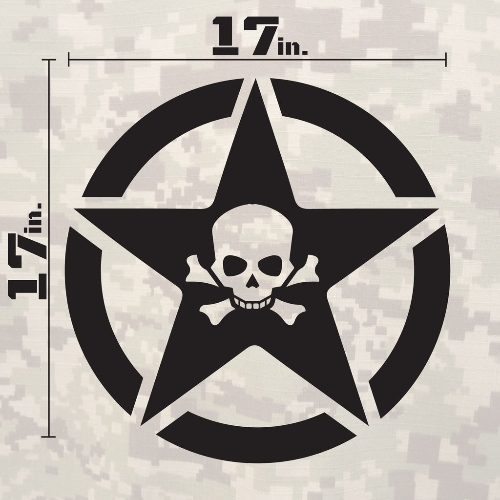 Military star decals