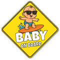 Baby on Board car stickers