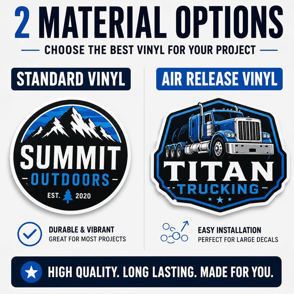 Large Custom Vinyl Decals