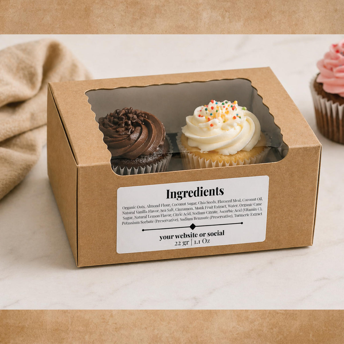Custom Ingredient Labels