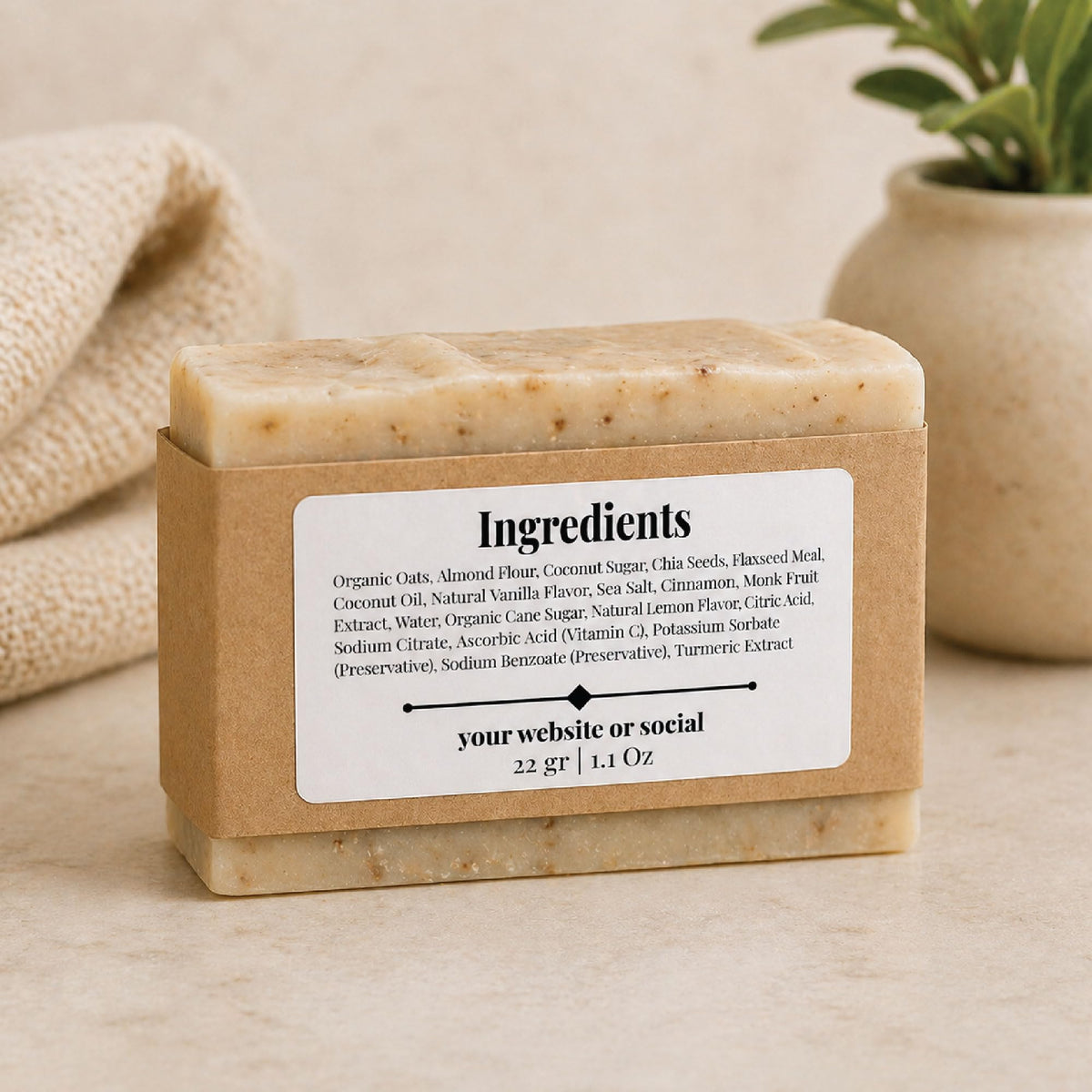 Custom Ingredient Labels