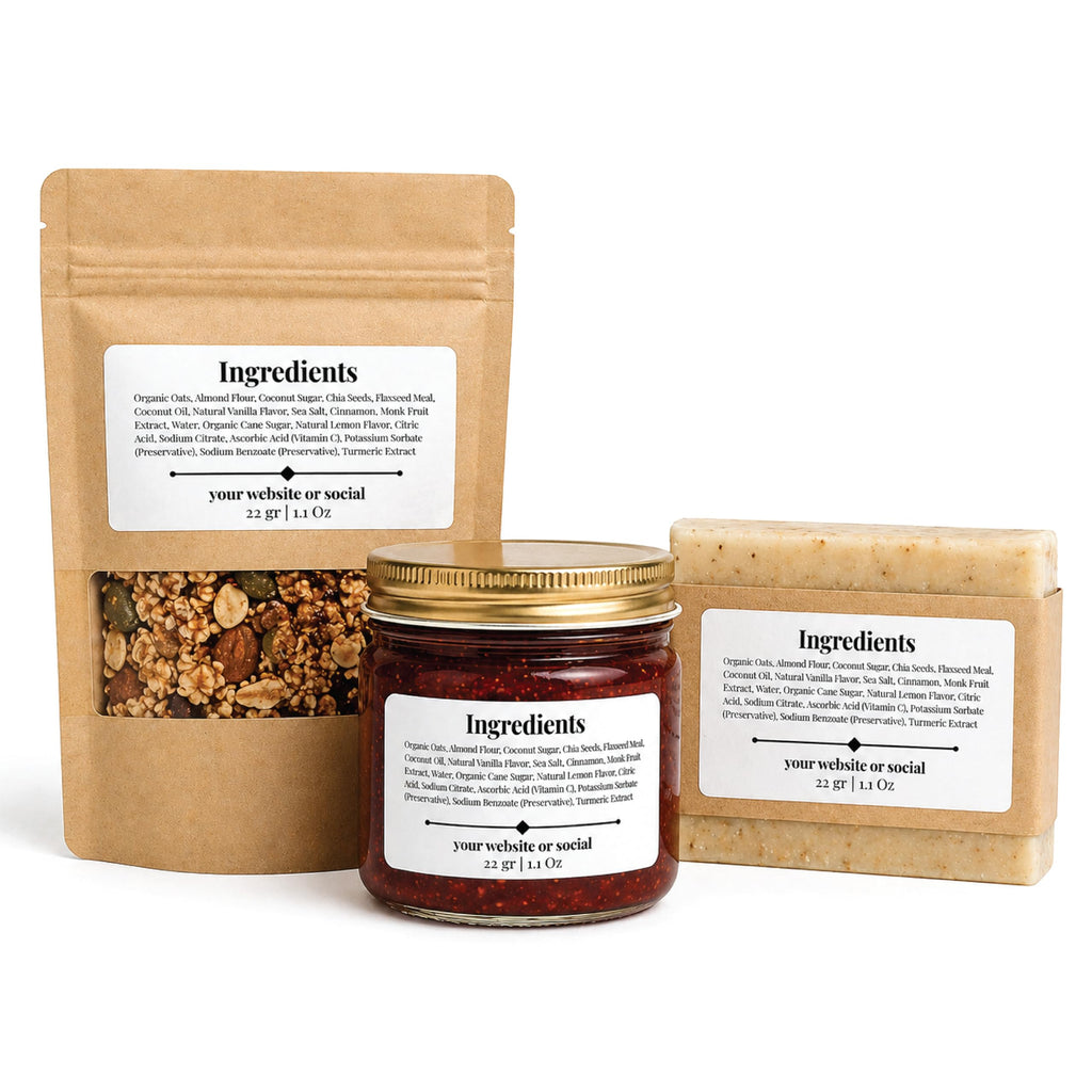 Custom Ingredient Labels