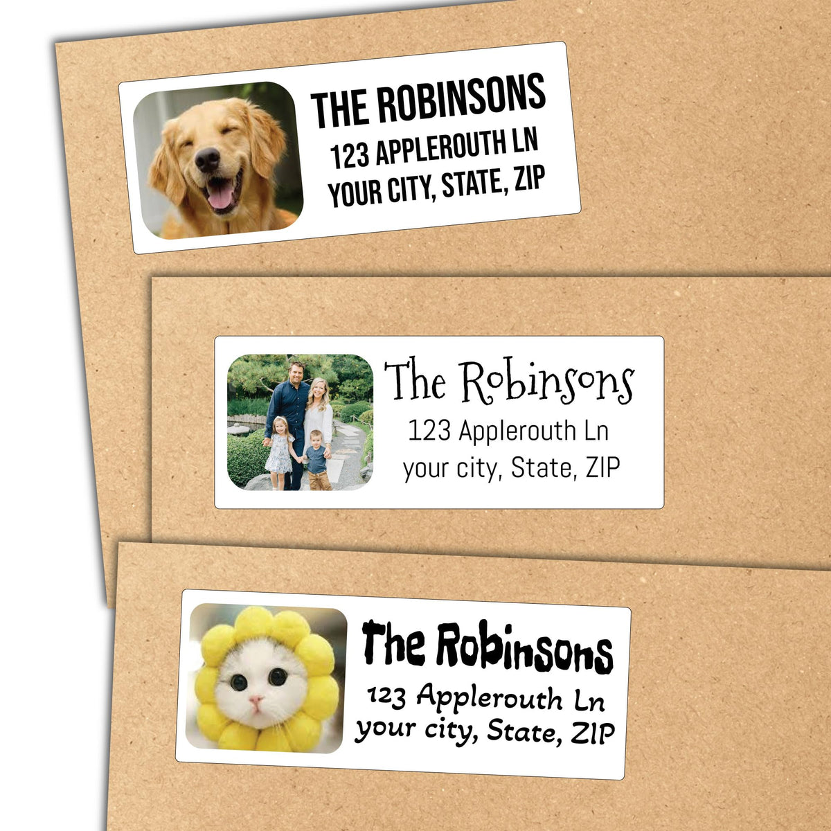 Custom Return Address Labels