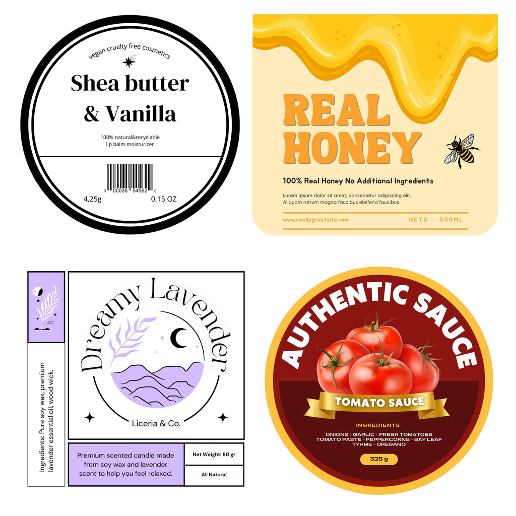 Custom Product Labels