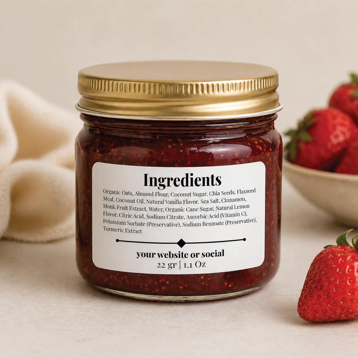 Custom Ingredient Labels