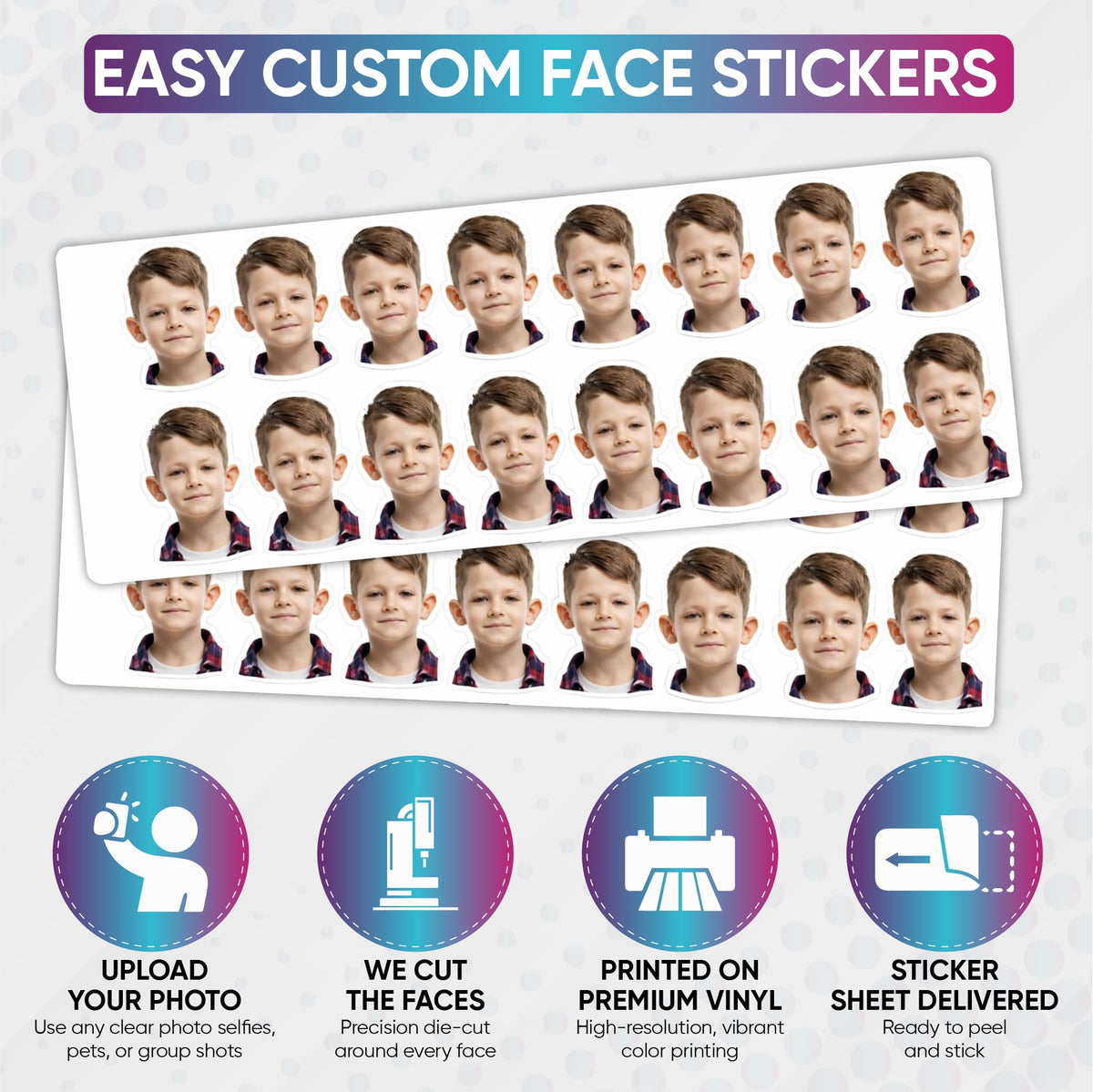 Custom Face Stickers