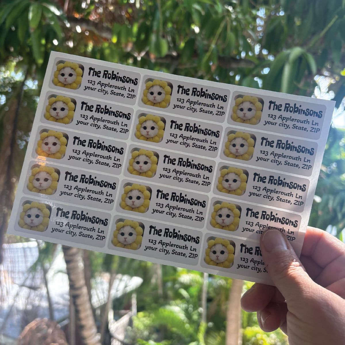 Custom Return Address Labels