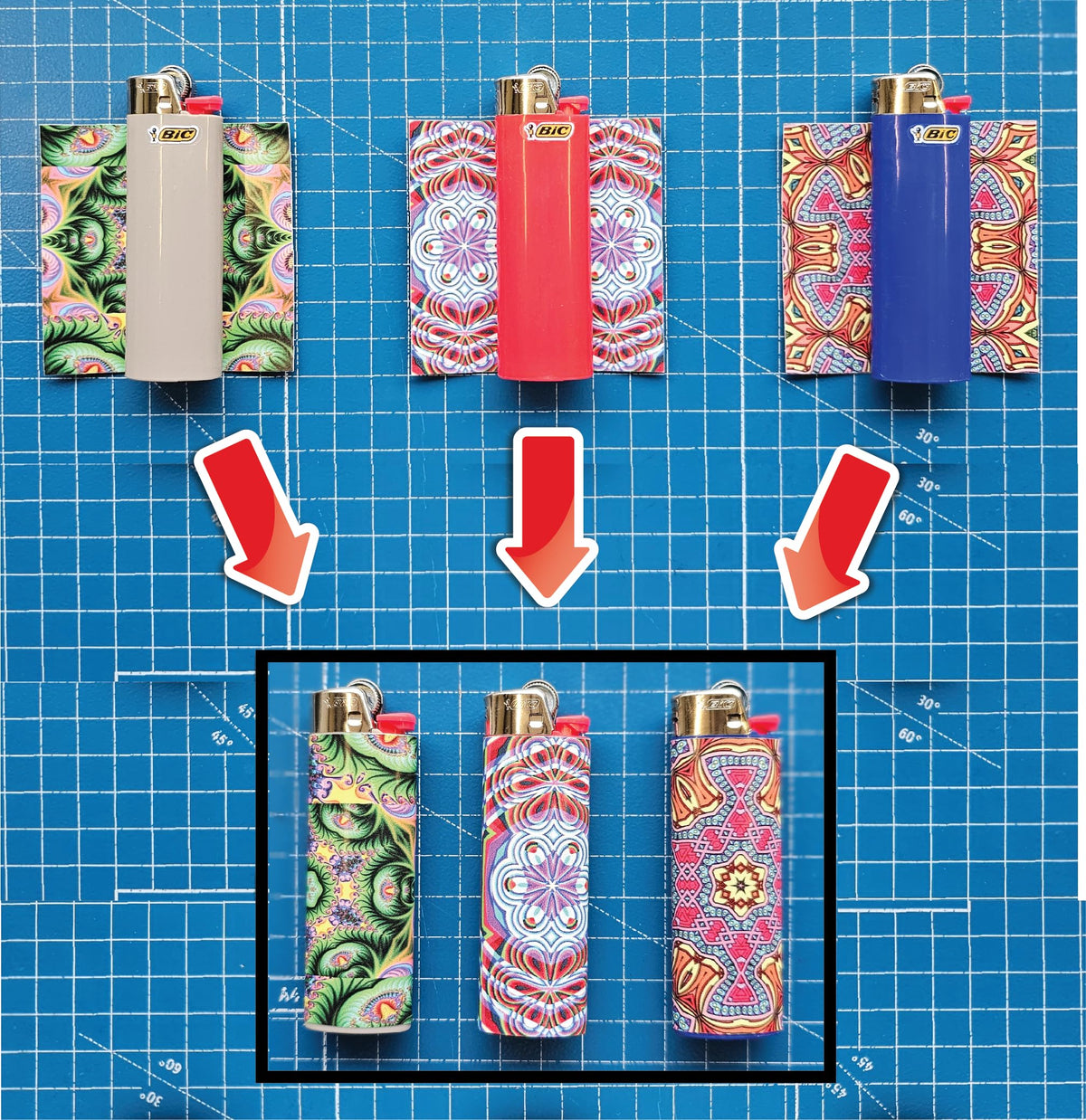 Custom Lighter Wraps
