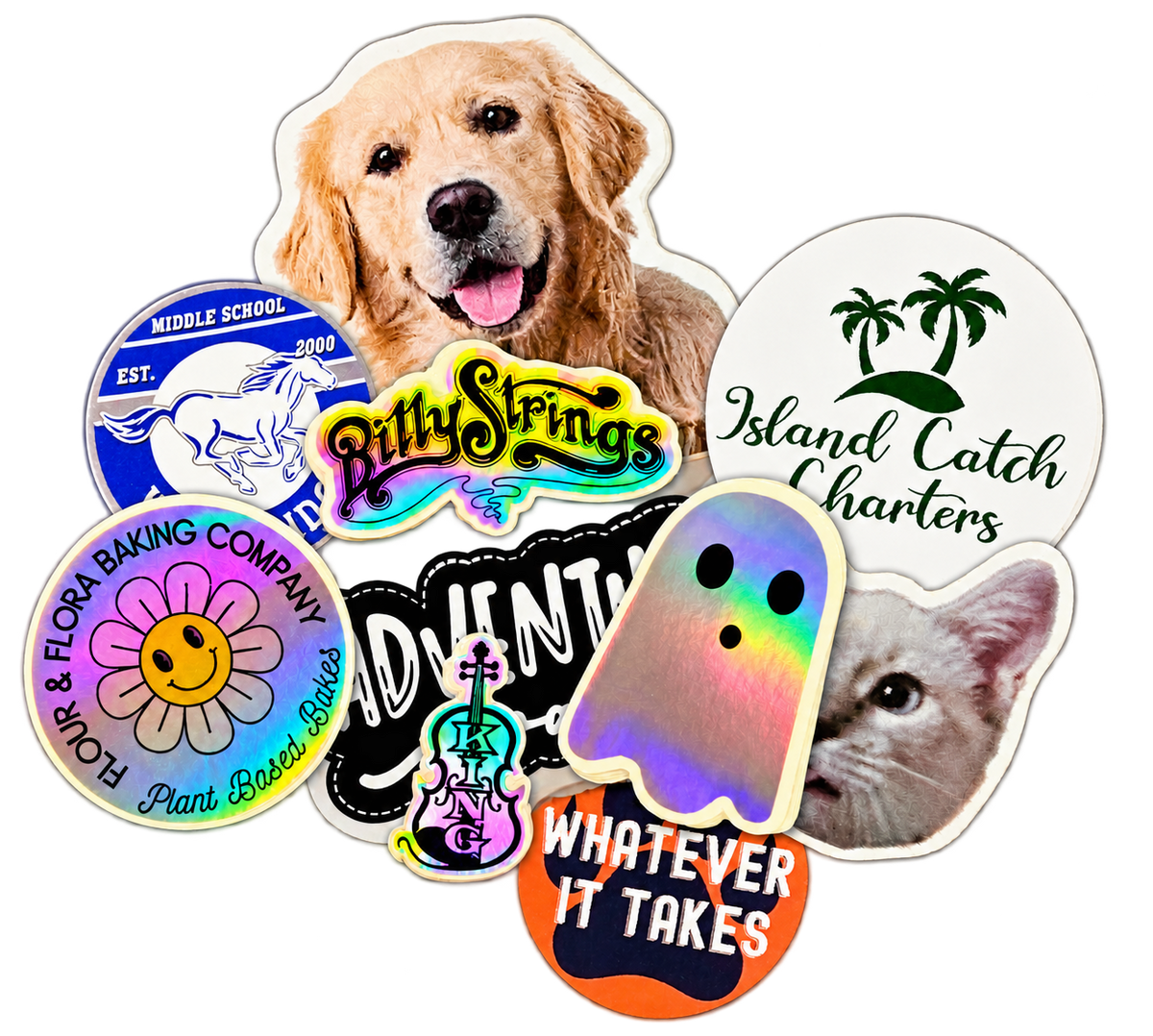 Holographic Stickers