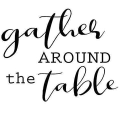 Gather Around The Table Wall Sticker 22 in x 18 in - Fairwinds Designs