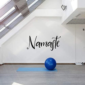 Namaste Wall Sticker 24 in x 48 in - Fairwinds Designs