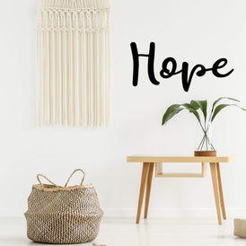 Hope Vinyl Wall Sticker 10 in x 22 in - Fairwinds Designs