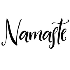 Namaste Wall Sticker 24 in x 48 in - Fairwinds Designs